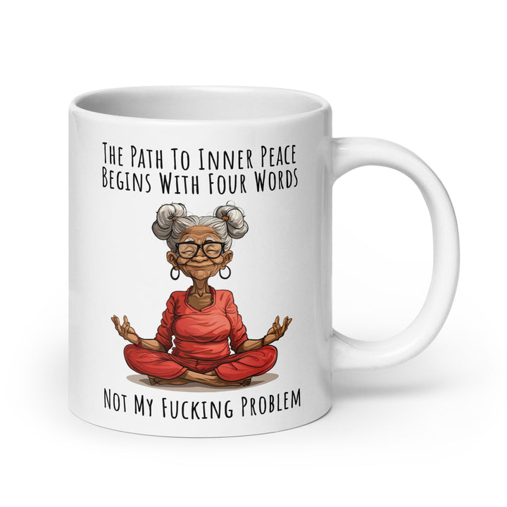 Funny Coffee Mug | Path To Inner Peace Mug V1 | Funny Mugger