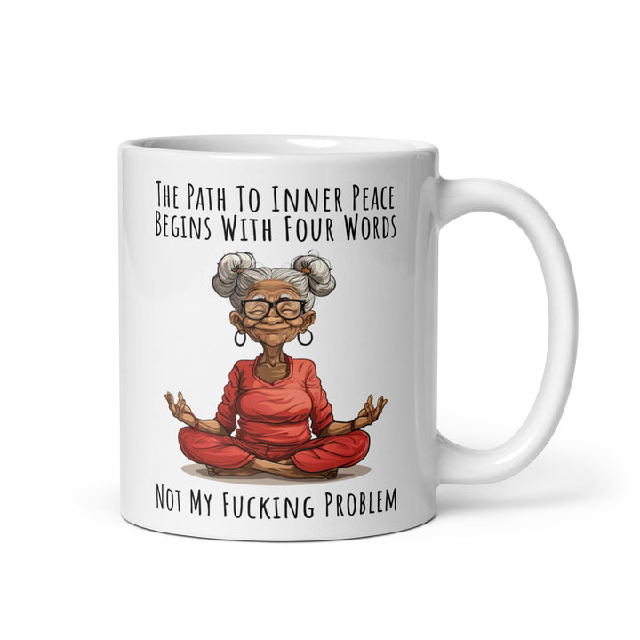 Funny Coffee Mug | Path To Inner Peace Mug V1 | Funny Mugger