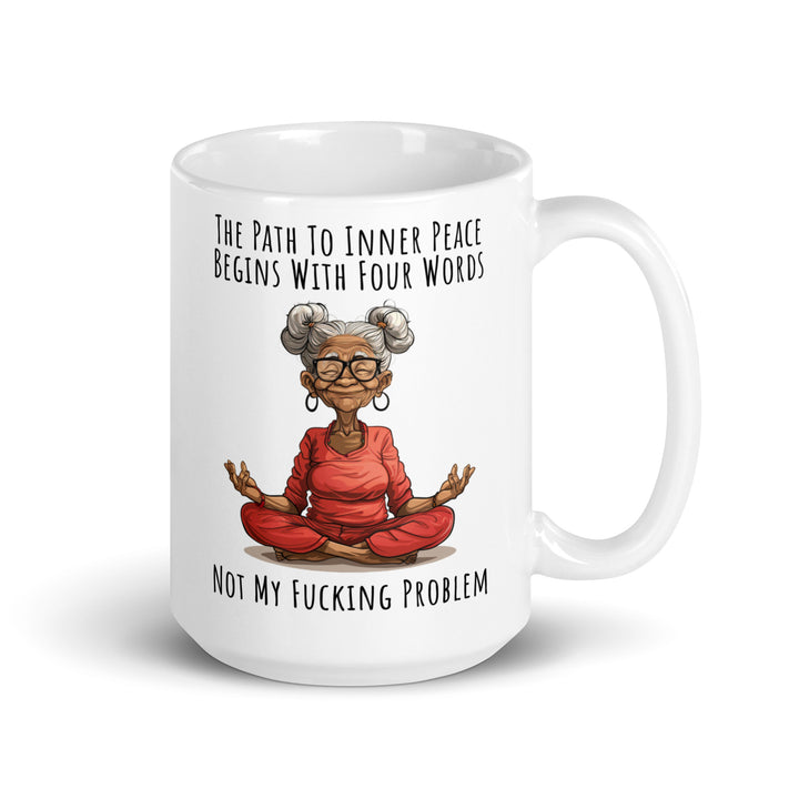 Funny Coffee Mug | Path To Inner Peace Mug V1 | Funny Mugger