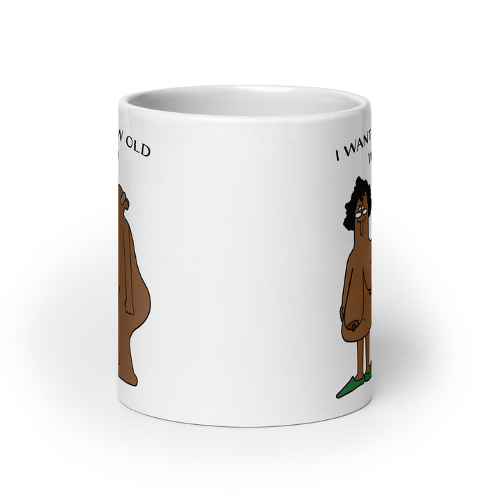 Funny Coffee Mug | I Want To Grow Old With You - Melanin | Funny Mugger