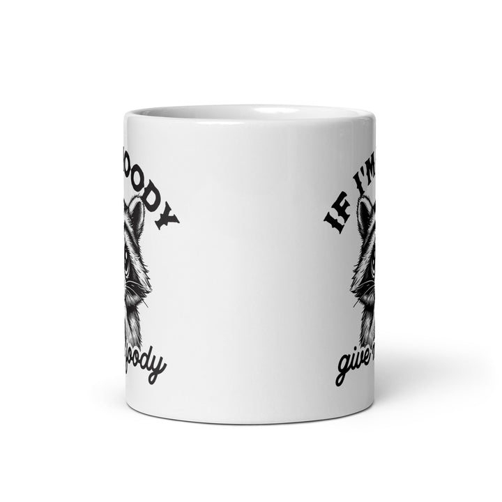 Funny Coffee Mug | If Im Moody Give Me Foodie Racoon Mug | Funny Mugger