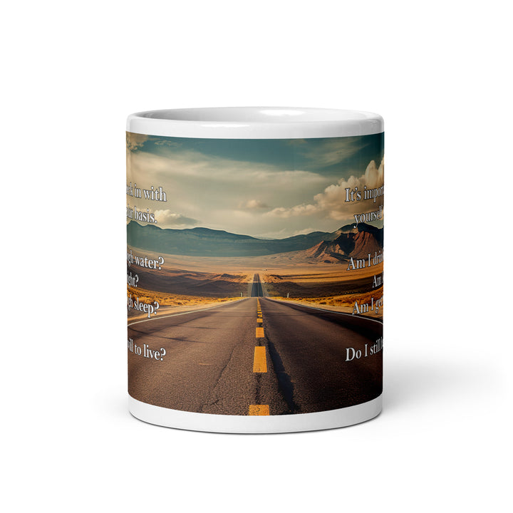 Funny Coffee Mug | Check In With Yourself Mug | Funny Mugger