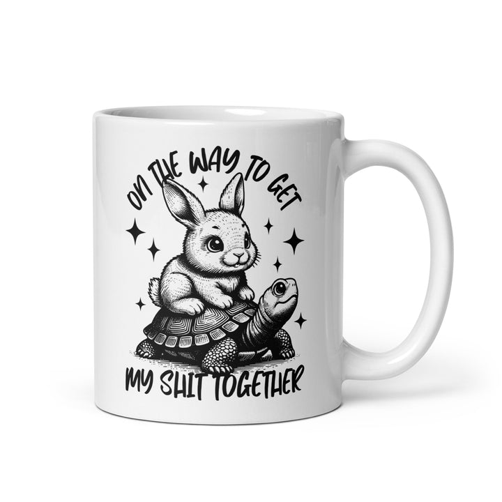 Funny Coffee Mug | On My Way To Get My Shit Together Mug | Funny Mugger