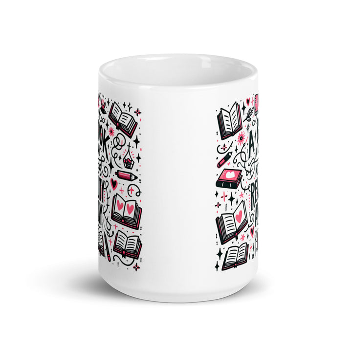 Funny Coffee Mug | A Book A Day Keeps Reality Away | Funny Mugger