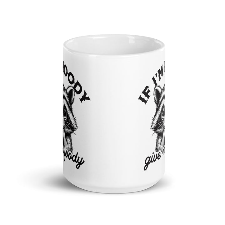 Funny Coffee Mug | If Im Moody Give Me Foodie Racoon Mug | Funny Mugger