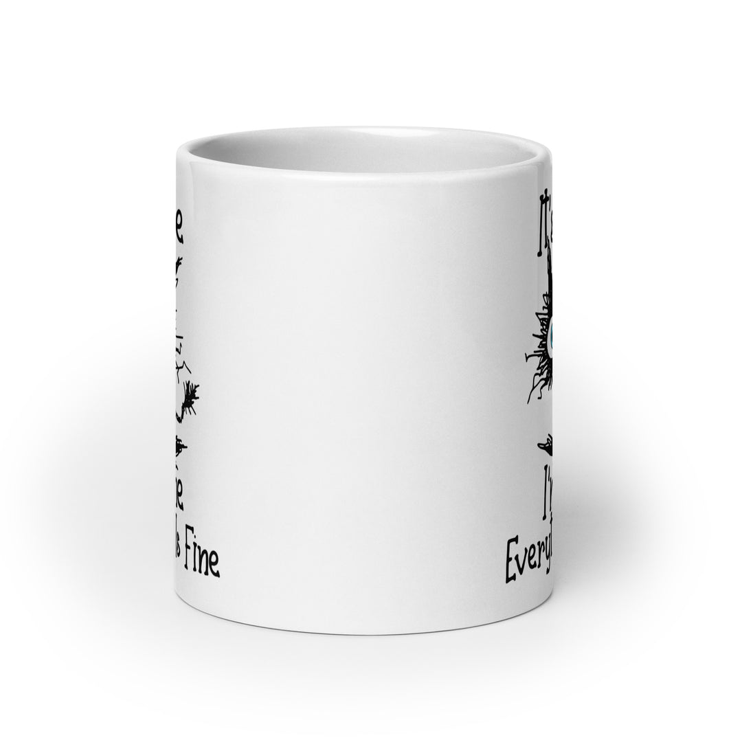 Funny Coffee Mug | I'm Fine, It's Fine, Everything Is Fine Mug | Funny Mugger
