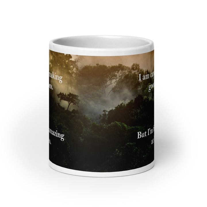 Funny Coffee Mug | Great Decision Maker Mug | Funny Mugger