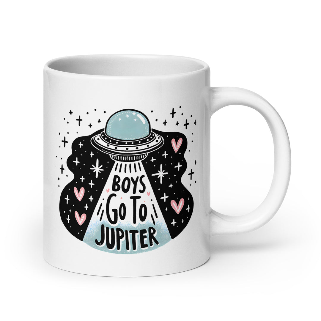 Funny Coffee Mug | Boys Go To Jupiter Mug | Funny Mugger